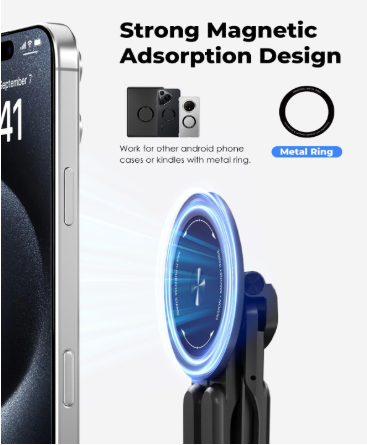 4-in-1 Foldable Magnetic Device Stand
